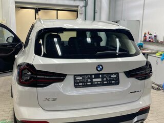 2021 BMW X3 20i xDrive III (G01) Рестайлинг, белый, 6200000 рублей, вид 4