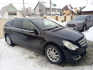 2007 Mercedes-Benz R-Класс 350 Long I Рестайлинг, чёрный, 1000000 рублей, вид 1