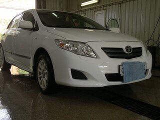 2010 Toyota Corolla X (E140, E150) Рестайлинг, белый, 1100000 рублей, вид 2