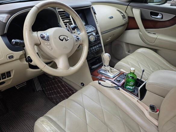 2011 Infiniti FX FX37 II (S51) Рестайлинг, коричневый - вид 10
