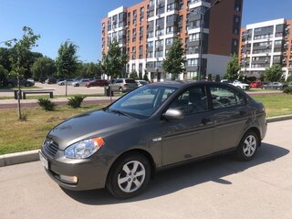 2008 Hyundai Accent III, серый, 790000 рублей, вид 1