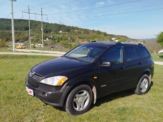 2006 SsangYong Kyron I, чёрный, 609999 рублей, вид 2