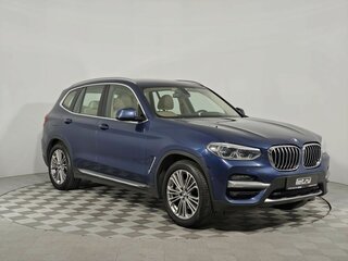 2020 BMW X3 30d xDrive III (G01), синий, 3555000 рублей, вид 3