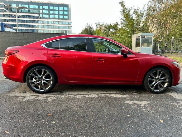 2017 Mazda 6 III (GJ) Рестайлинг, красный, 1800000 рублей - вид 1