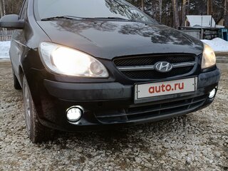 2008 Hyundai Getz I Рестайлинг, чёрный, 470000 рублей, вид 3