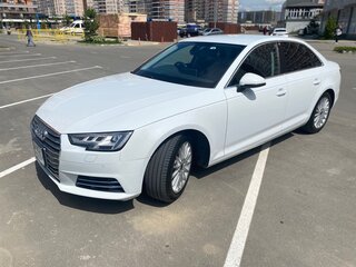 2017 Audi A4 V (B9), белый, 1400000 рублей, вид 1