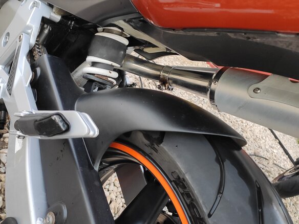2006 Honda CB 600F Hornet, оранжевый - вид 11