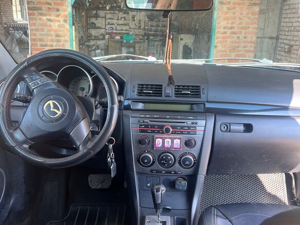 2007 Mazda 3 I (BK) Рестайлинг, синий, 580000 рублей - вид 12