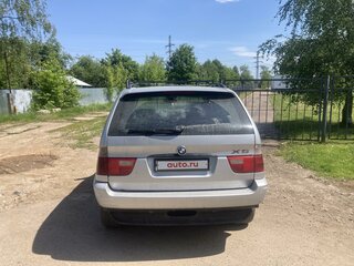 2002 BMW X5 3.0d I (E53), серебристый, 900000 рублей, вид 4