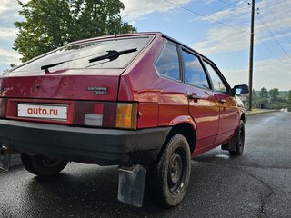 1990 Lada (ВАЗ) 2109, красный, 110000 рублей, вид 4