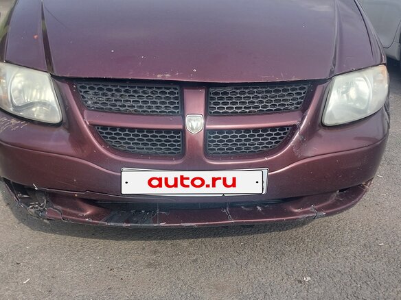 2001 Dodge Caravan 3-speed IV, пурпурный - вид 1