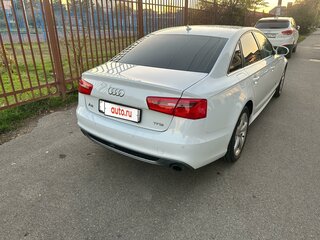 2014 Audi A6 IV (C7), белый, 1990000 рублей, вид 4