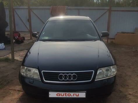 1998 Audi A6 II (C5), синий, 600000 рублей