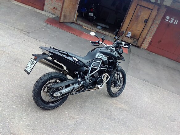 2012 BMW F 800 GS, чёрный