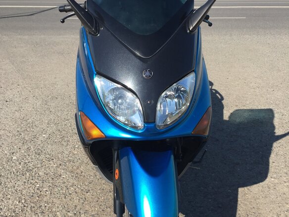 2002 Yamaha TMAX, синий - вид 8