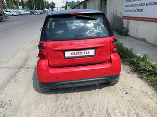 2012 Smart Fortwo II, красный, 997000 рублей, вид 4