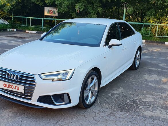 2019 Audi A4 V (B9), белый, 2700000 рублей - вид 5