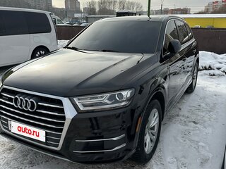 2017 Audi Q7 II (4M), чёрный, 3850000 рублей, вид 1