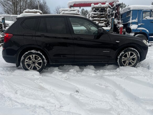 2014 BMW X3 20d xDrive II (F25) Рестайлинг, коричневый, 1650000 рублей - вид 3