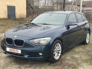 2013 BMW 1 серии 116i II (F20/F21), синий, 1300000 рублей, вид 1