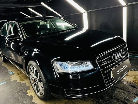 2014 Audi A8 Long III (D4) Рестайлинг, чёрный, 2562434 рублей - вид 24