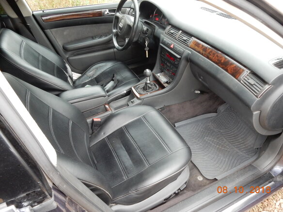 2003 Audi A6 II (C5) Рестайлинг, синий - вид 12