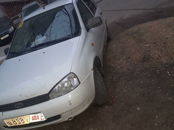 2012 Lada (ВАЗ) Kalina I, белый, 299000 рублей