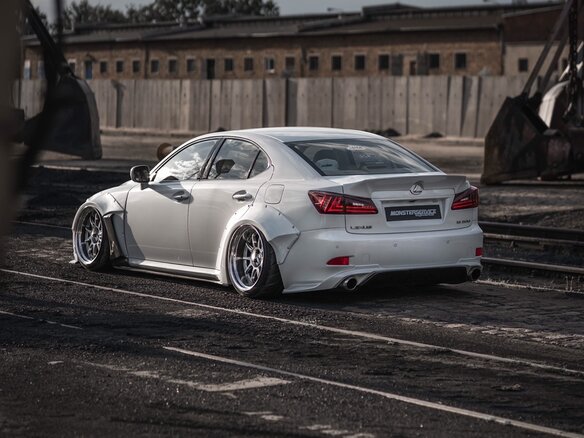 2008 Lexus IS 300 II Рестайлинг, белый - вид 5