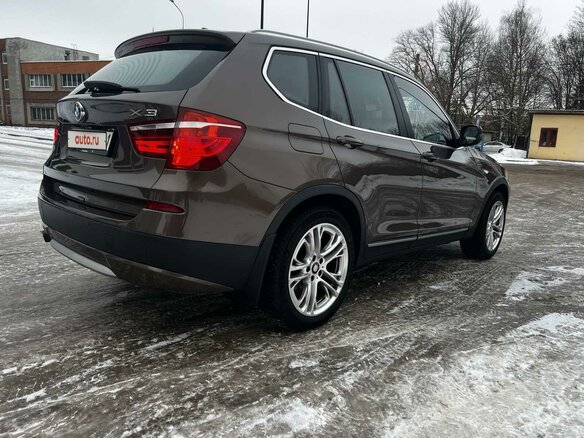 2012 BMW X3 20d xDrive II (F25), коричневый, 1918104 рублей - вид 1