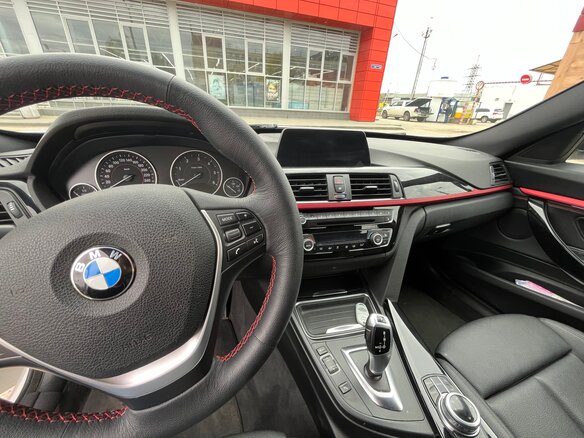 2015 BMW 3 серии Gran Turismo 320d xDrive VI (F3x), белый, 1900000 рублей - вид 8