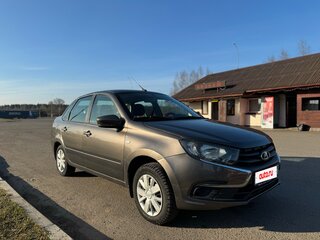 2018 Lada (ВАЗ) Granta I Рестайлинг, коричневый, 445000 рублей, вид 2