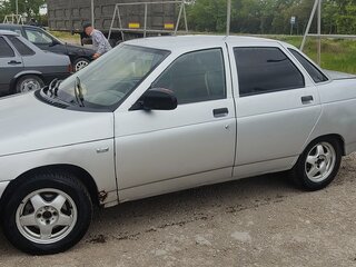 2002 Lada (ВАЗ) 2110, серебристый, 110000 рублей, вид 5