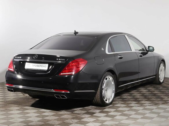 2015 Mercedes-Benz Maybach S-Класс 500 I (X222), чёрный - вид 2