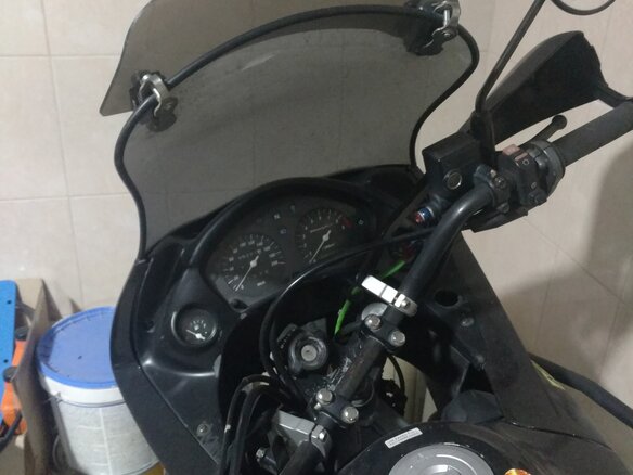 2000 Honda XL650V Transalp, чёрный - вид 2