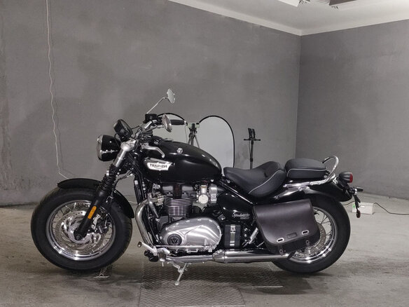 2023 Triumph Bonneville Speedmaster, чёрный, 1300000 рублей - вид 1