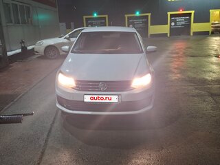 2018 Volkswagen Polo V Рестайлинг, белый, 1200000 рублей, вид 4