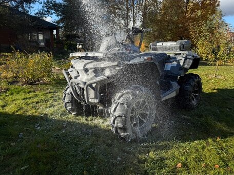 2023 Stels ATV-800 Guepard Trophy, чёрный, 855000 рублей, вид 5