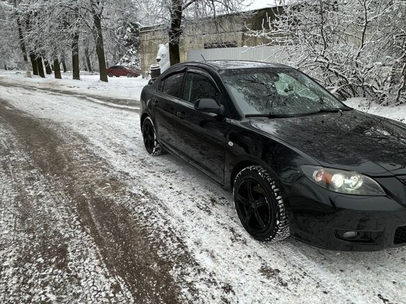 2006 Mazda 3 I (BK) Рестайлинг, чёрный, 520000 рублей - вид 7