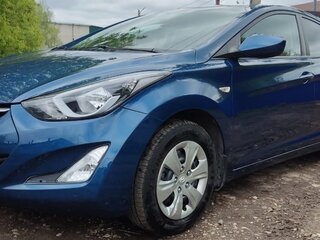 2015 Hyundai Elantra V (MD) Рестайлинг, синий, 1480000 рублей, вид 3
