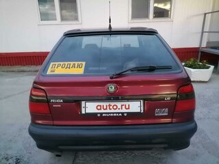 1997 Skoda Felicia I, красный, 90000 рублей, вид 3