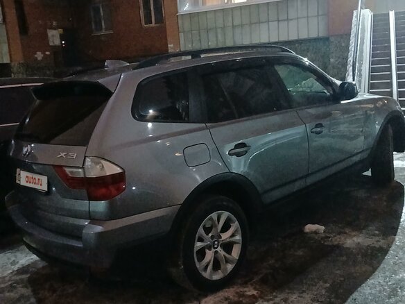 2009 BMW X3 25i I (E83) Рестайлинг, серый, 1050000 рублей - вид 3