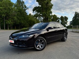 2006 Mazda 6 I (GG) Рестайлинг, пурпурный, 790000 рублей, вид 2