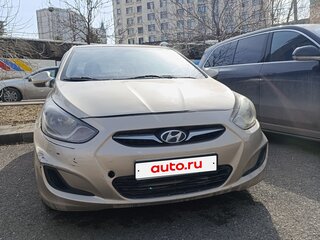 2011 Hyundai Solaris I, бежевый, 500000 рублей, вид 5