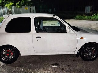 1999 Nissan March II (K11), белый, 170000 рублей, вид 3
