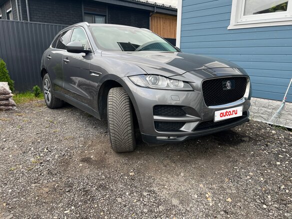 2019 Jaguar F-Pace I, серый, 2900000 рублей - вид 1
