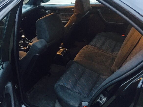 1990 BMW 5 серии 535i III (E34), чёрный - вид 6