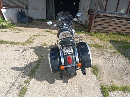 2005 Kawasaki VN1600 Vulcan, серебристый, 600000 рублей, вид 4