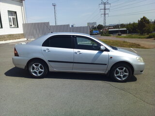 2002 Toyota Corolla IX (E120, E130), серебристый, 525000 рублей, вид 4