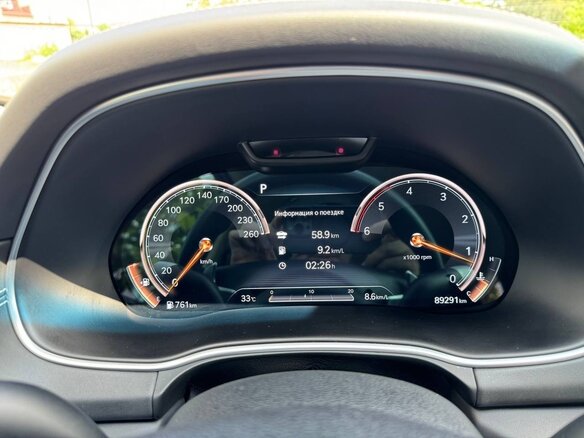 2020 Genesis GV80 I, серый, 5100000 рублей - вид 9
