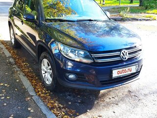 2011 Volkswagen Tiguan I Рестайлинг, синий, 950000 рублей, вид 3